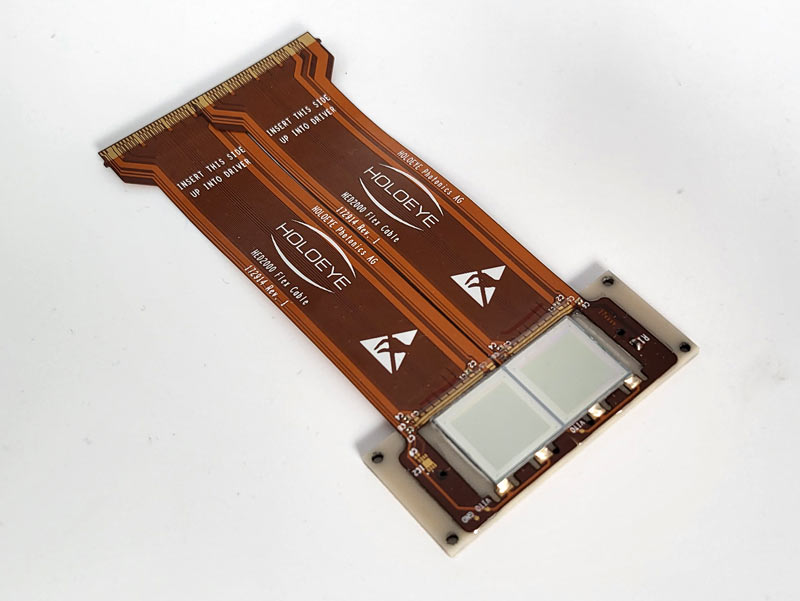 custom LCOS microdisplay assembly